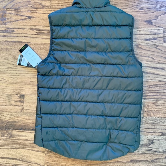 Olive Camo Green Champion lightweight puffer vest - Picture 2 of 5